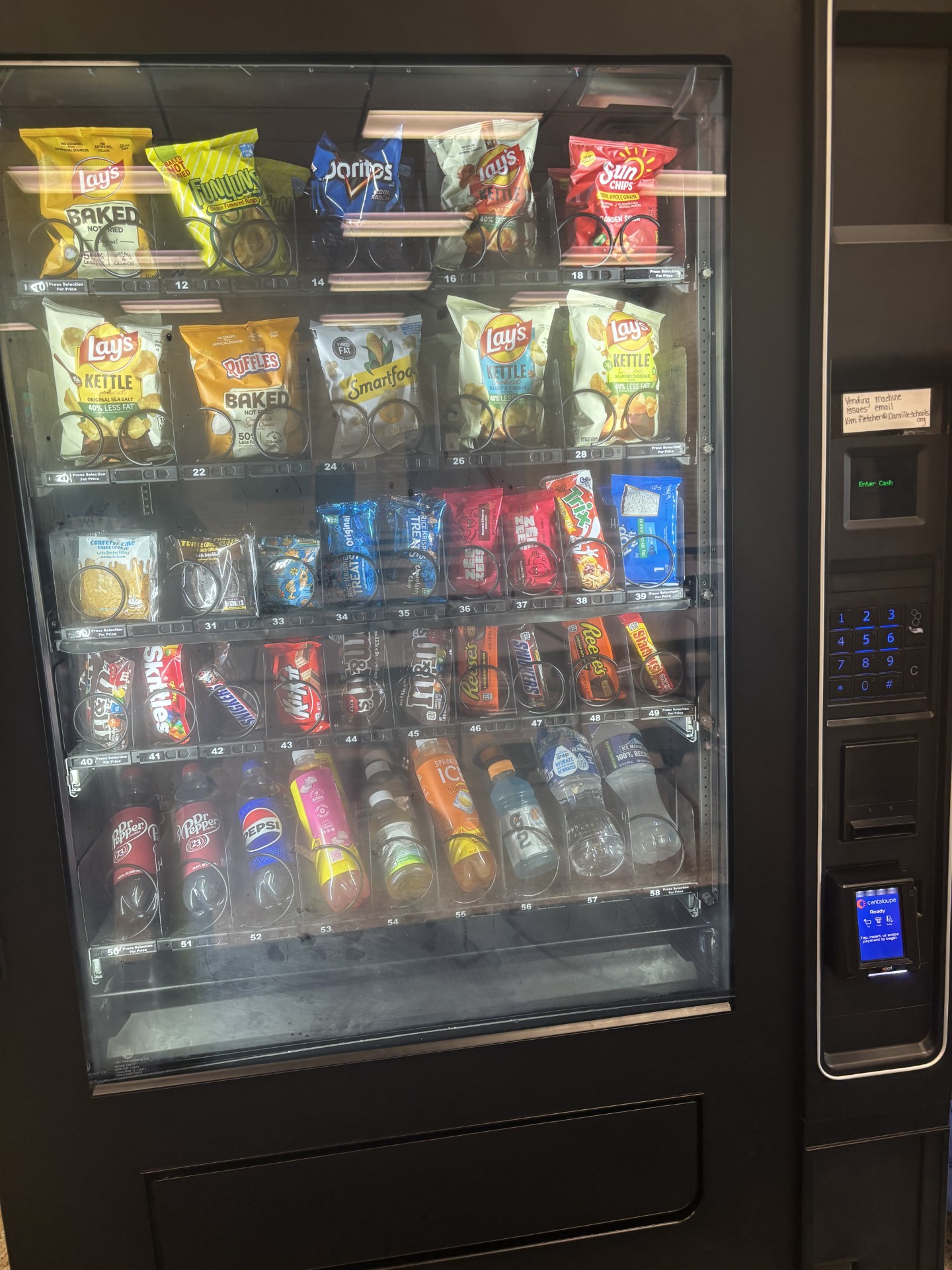 Danville vending machine